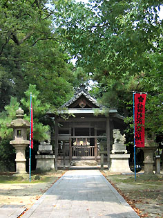 荒子城(愛知県名古屋市中川区荒子4・天満天神宮)